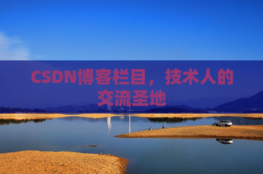 CSDN博客栏目，技术人的交流圣地